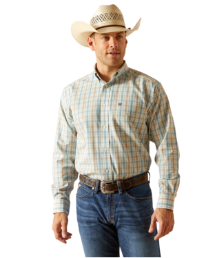 Ariat Wrinkle Free Ivar Classic Fit Shirt Blue /  / Regular