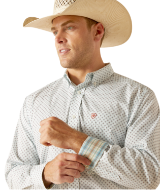 Ariat Wrinkle Free Irving Classic Fit Shirt White /  / Regular