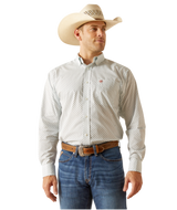 Ariat Wrinkle Free Irving Classic Fit Shirt White /  / Regular