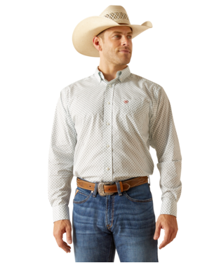 Ariat Wrinkle Free Irving Classic Fit Shirt White /  / Regular
