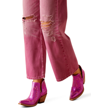 Ariat Ultra High Rise Tomboy Wide Pink / 28 / Regular