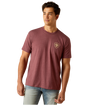 Ariat Serape Fill T-Shirt Burgundy Heather /  / Regular