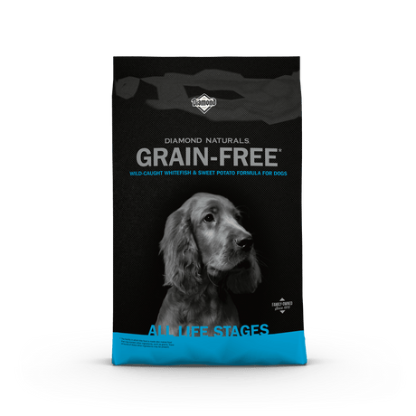 Diamond Pet Foods Naturals Grain Free Wild-Caught Whitefish & Sweet Potato Formula Dog Food - 28lb.