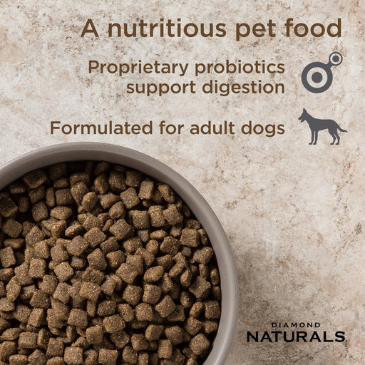 Diamond Pet Foods Naturals Adult Dog Food (Lamb Meal & Rice Formula) - 20lb. & 40lb.