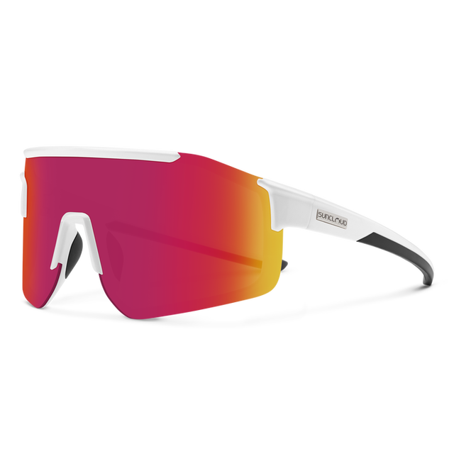 Suncloud Domain Sunglasses White/polarized Red White/plr red mr