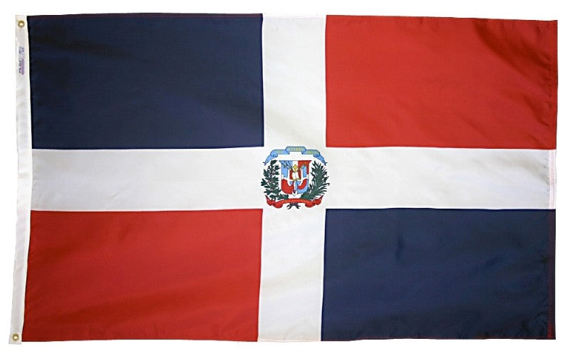 Ace World Flag Of Dominican Republic 3x5'