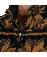 Carhartt Women's Loose Fit Fleece Pullover - 3 Warmest Rating - Black Fairisle