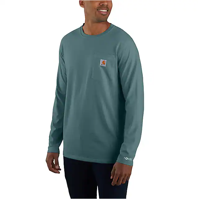 Carhartt Men's Force Relaxed Fit Midweight Long-Sleeve Pocket T-Shirt