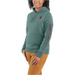 Carhartt Women's Relaxed Fit Midweight Logo Sleeve Graphic Hoodie Sea Pine Heather / REG