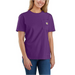 Carhartt Women's Loose Fit Heavyweight Short-Sleeve Pocket T-Shirt True Purple