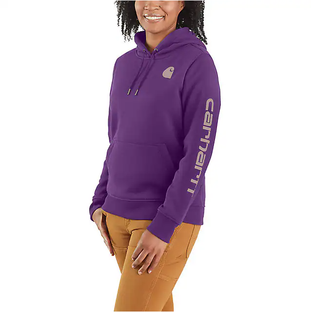 Womens purple carhartt hoodie sale