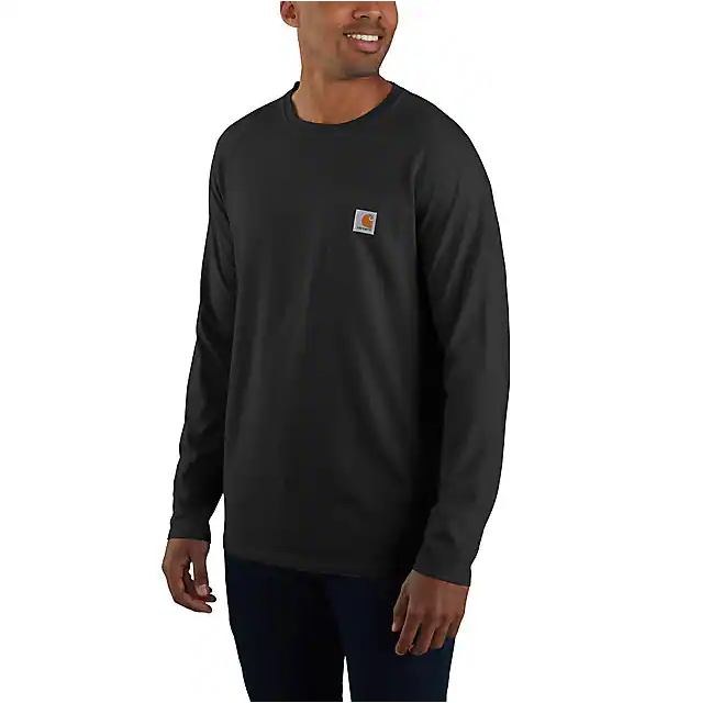 Carhartt Men's Force Relaxed Fit Midweight Long-Sleeve Pocket T-Shirt