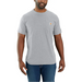 Carhartt Men's Force Relaxed Fit Mid Weight Short-Sleeve Pocket T-Shirt Heather Gray / REG
