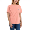 Carhartt Women's Loose Fit Heavyweight Short-Sleeve Pocket T-Shirt Sun Bloom