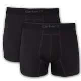 Carhartt 5-inch Basic Boxer Brief (2 Pack) Black