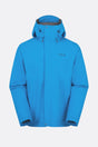 Rab Mens Downpour Waterproof Jacket - Maya Blue Maya Blue