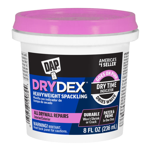 Dap Inc. DryDex Dry Time Indicator Spackling - 8 oz. / Pink / White
