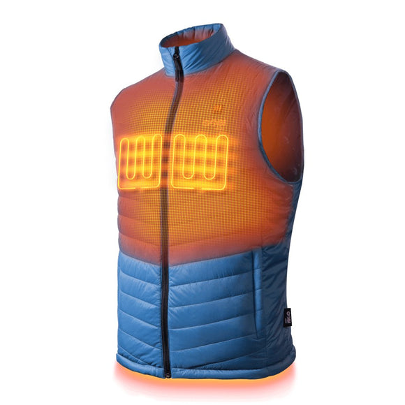 Gobi Heat Men's Dune Heated Vest (2-Zone) Horizon