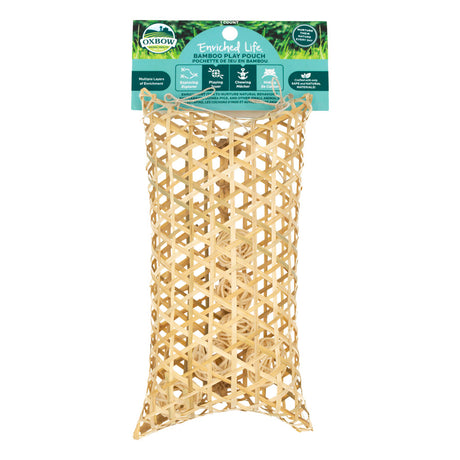 Oxbow Animal Health Enriched Life Bamboo Play Pouch