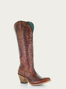 Corral Boots Cognac Embroidery Boot Tan