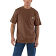 Carhartt Loose Fit Heavyweight Short-Sleeve Pocket T-Shirt - Mocha Heather