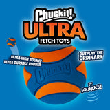 Chuckit! Ultra Squeaker Balls Dog Toy 2 Pack - Medium