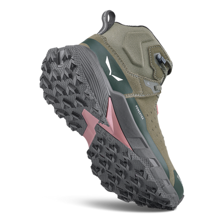 Salewa Boots Pedroc 2 Leather Mid Powertex Womens Fded grn/drk olive