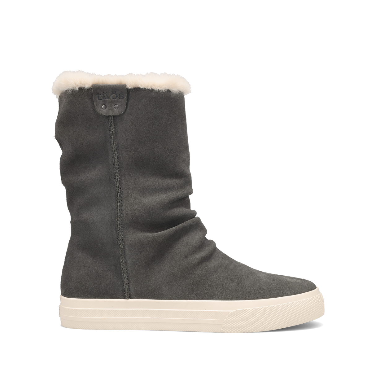 Taos Women's Cozy Chic Boot - Dark Grey Suede Dark Grey Suede