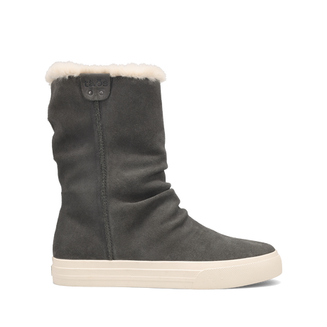 Taos Women's Cozy Chic Boot - Dark Grey Suede Dark Grey Suede