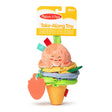 Melissa & Doug Ice Cream Take-along Pull Toy Ice cream