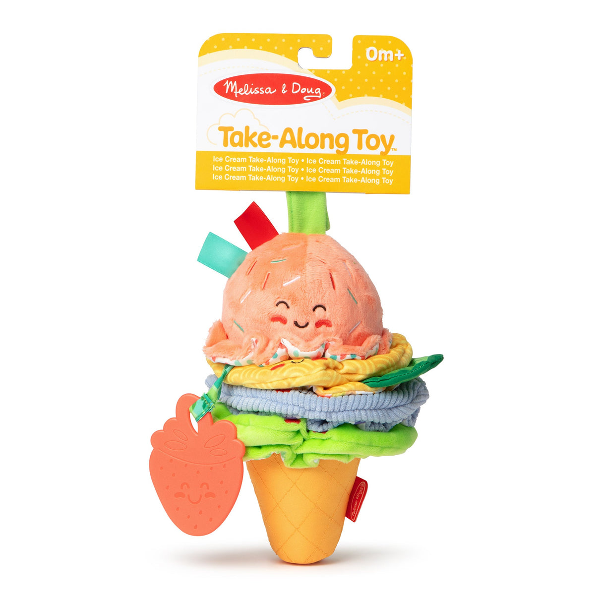 Melissa & Doug Ice Cream Take-along Pull Toy Ice cream