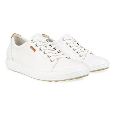 ECCO Women's Soft 7 Sneaker White /  / M