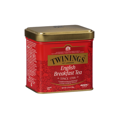 Twinings Of London English Breakfast Loose Tea Tin