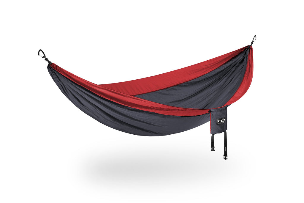 Eagle Nest Outfitters SingleNest Hammock Charcoal & Red