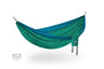 Eagle Nest Outfitters Giving Back DoubleNest Print Hammock - Pacific Crest Trail (PCT) Topo PCT / Teal