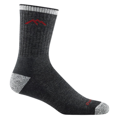 Darn Tough Men's Hiker Micro Crew Midweight Hiking Sock Black