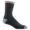 Darn Tough Men's Hiker Micro Crew Midweight Hiking Sock Black