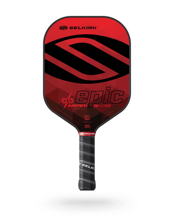SELKIRK AMPED Epic Lightweight Pickleball Paddle, Red Selkirk red
