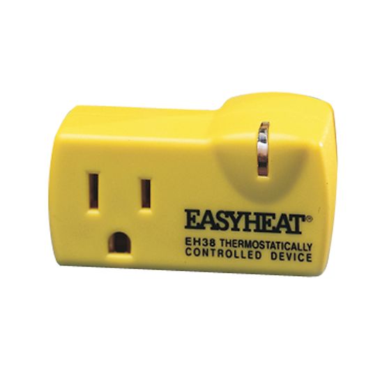 Easy Heat Freeze Free Pre-Set Thermostat Yellow