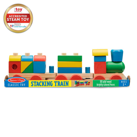 Melissa & Doug Stacking Train Set