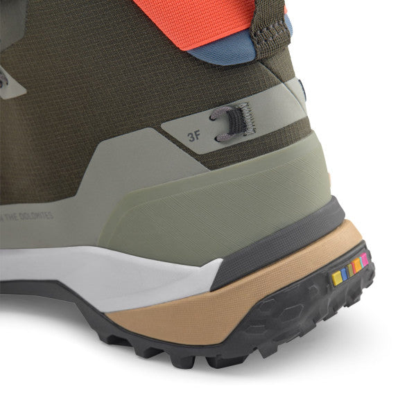 Salewa Women's Puez Mid PowerTex Boot - Dark Olive/Shadow Dark Olive/Shadow