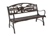 Painted Sky Designs Garden Bench Cast Iron Farmstead