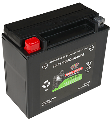 Interstate Batteries 12v 18ah Factory Activated Cycle-tron Plus Agm Powersports Battery - Faytx20h
