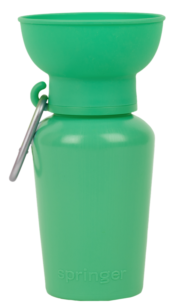 Springer Pets Flip Dog Travel Bottle 20oz - Springer Green Springer Green