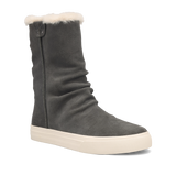 Taos Women's Cozy Chic Boot - Dark Grey Suede Dark Grey Suede