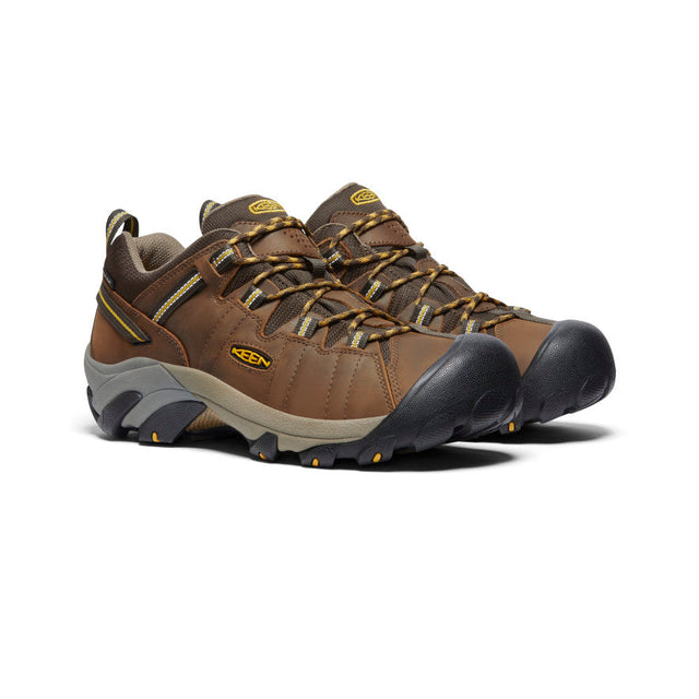 Keen Men's Targhee II Waterproof Wide Boot Cascade Brown/Gold