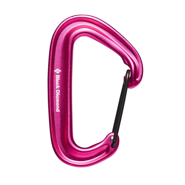 Black Diamond Equipm Miniwire Carabiner Ultra Pink Ultra Pink