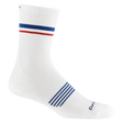 Darn Tough Men's Element Micro Crew Lightweight Running Sock - White White