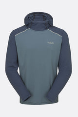Rab Mens Force Hoody - Tempest Blue / Orion Blue Tempest Blue / Orion Blue