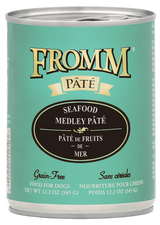 Fromm Family Pet Food Seafood Medley Pate Wet Dog Food - 12.2 oz. Can Seafood Medley